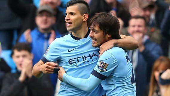 منچستر سیتی 6 - 0 کوئینز پارک رنجرز/هفته سی و ششم لیگ برتر/گل های مسابقه