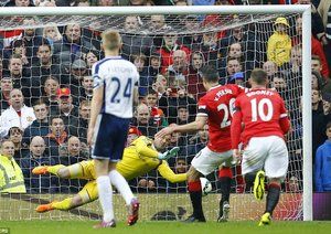 Boaz Myhil|منچستر یونایتد 0 - 1 وست برومویچ / لیگ برتر