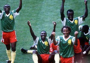 جام جهانی 1990|جام جهانی 1990 – آرژانتین 0 – کامرون 1.