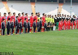 مراسم قبل از بازی|پرسپولیس تهران 0 - 0 صبای قم / لیگ برتر