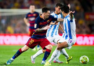 لیونل مسی|بارسلونا 1 - 0 مالاگا / لالیگا