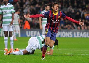 بارسلونا ۶-۱ سلتیک / گروه H لیگ قرمانان اروپا|بارسلونا ۶-۱ سلتیک / گروه H لیگ قرمانان اروپا