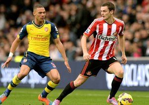 كيران گیبس|ساندرلند 0-2 آرسنال / لیگ جزیره