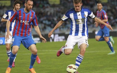 لالیگا | رئال سوسیداد 3 - لوانته 0 / پیروزی سوسیداد در آغاز هفته جدید لالیگا