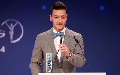 اوزیل برنده جایزه Laureus