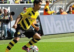 شینجی کاگوا|دورتموند 3-1 فرایبورگ/ بوندسلیگا