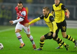 دورتموند 0-1 آرسنال / گروه F لیگ قهرمانان اروپا