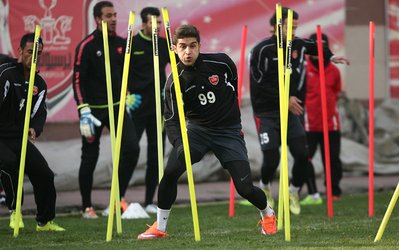 گزارشی از تمرین امروز سرخپوشان | پرسپولیسی‌ها ساعت زدند، درخشان تیمش را پنهان کرد