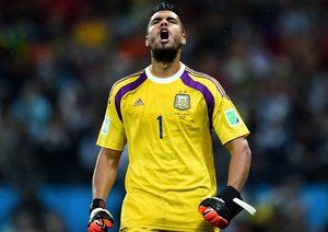 سرخيو رومرو|عکس العمل سرخيو رومرو ، گلر تیم ملی آرژانتین در جریان ضربات پنالتی