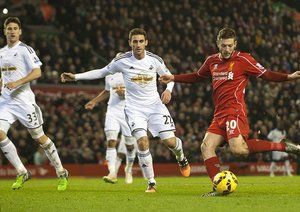 آدم لالانا|لیورپول 4 - 1 سوانسی / لیگ جزیره