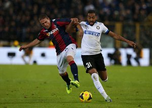 بلونیا 1-1 اینتر میلان / هفته ی سیزدهم