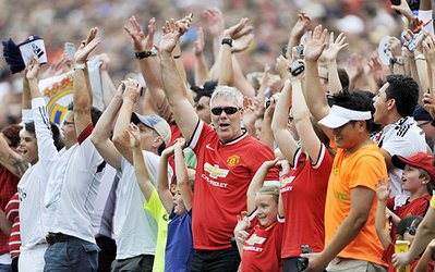 رئال - منچستر رکورد تماشاگر برای یک مسابقه فوتبال در آمریکا را شکاند