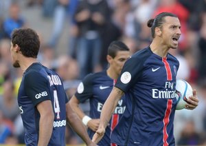 زلاتان ایبراهیموویچ|نانت 1 - 4 پاریس سن ژرمن / لوشامپیونه