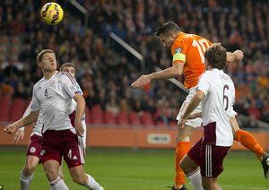 رابین فن پرسی|هلند 6 - 0 لتونی / مقدماتی جام ملت های اروپا