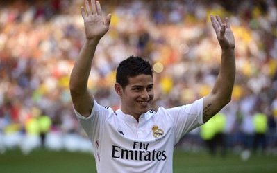 جیمز رودریگز: زیدان بت دوران نوجوانی ام بود