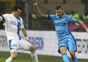 مائورو ایکاردی|اینترمیلان 2 - 1 دنیپرو دنیپروپتروفسک / لیگ اروپا