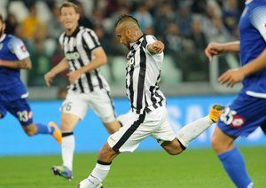 آرتور ویدال|یوونتوس 3-0 چزنا / سری آ