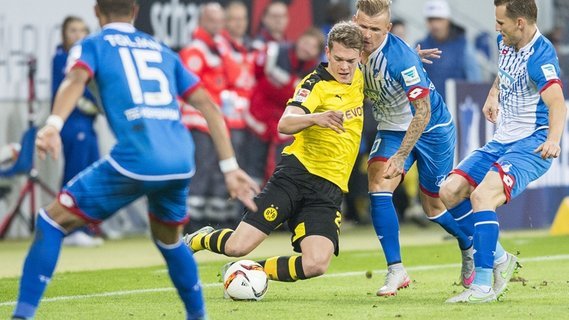 هوفنهايم 1 - بوروسیا دورتموند 1 / هفته ششم بوندسلیگا/گل های مسابقه