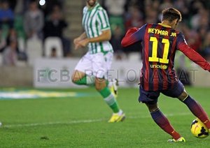 رئال بتیس ۱-۴ بارسلونا/هفته سیزدهم