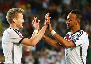 كريم بالعربي|جبل الطارق 0 - 7 آلمان / مقدماتی جام ملت های اروپا