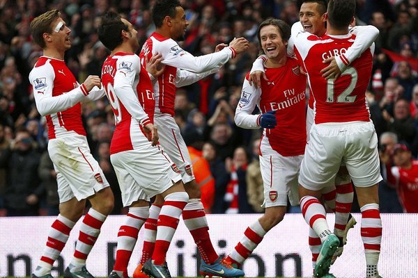 آرسنال 3 - 0 استوک سیتی/هفته بیست و یکم لیگ برتر