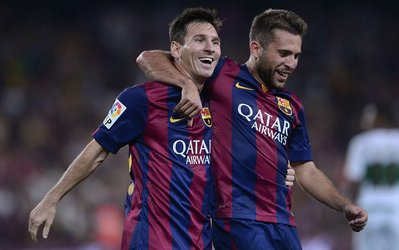 تدارک بارسلونا برای تمدید قرارداد آلبا