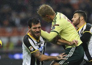 كيسوکه هوندا|میلان 2 - 0 اودینزه / سری آ