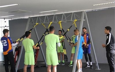 برگزاری نخستین تمرین تیم ملی در ورزشگاه اختصاصی کورینتیانس + تصاویر