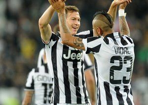 آرتور ویدال|یوونتوس 3-0 چزنا / سری آ