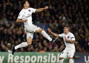 زلاتان ایبراهیموویچ|بارسلونا 3 - 1 پاریس سن ژرمن / لیگ قهرمانان