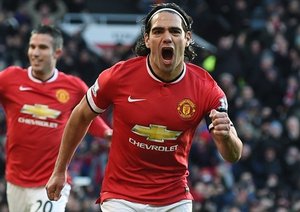 رادامل فالكائو|منچستر یونایتد 3 - 1 لیستر سیتی / لیگ جزیره