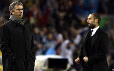 درگیری لفظی گواردیولا و مورینیو در سوئیس