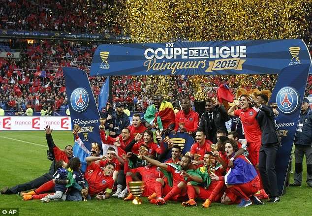 قهرمانی پی اس جی