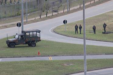 برگزاری تمرین تیم ملی در هوای سرد و ابری/ نیروهای امنیتی افزایش یافت