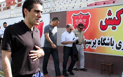 تمرین پرسپولیس | معارفه پیروانی در حضور رحیمی