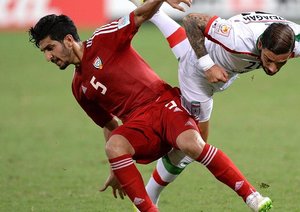 اشکان دژاگه - آمر عبدولرحمن|ایران 1 - 0 امارات / جام ملت های آسیا 2015