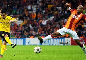 اُموت گوندوگان|گالاتاسرای 0 - 4 دورتموند / لیگ قهرمانان