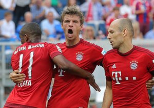 آرین روبن - توماس مولر|هوفنهايم 1 - 2 بایرن مونیخ / بوندسلیگا