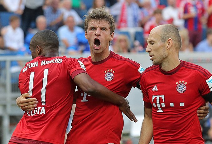 آرین روبن - توماس مولر