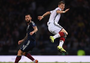 باشتین شواینشتایگر - استیون فلچر|اسکاتلند 2 - 3 آلمان / مقدماتی یورو 2016