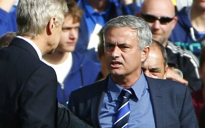 مورینیو: به ونگر گفتم از محوطه فنی من برو بیرون!