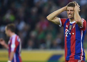 توماس مولر|مونشن‌گلادباخ 0 - 0 بایرن مونیخ / بوندسلیگا