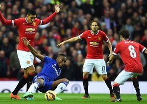 ديديه دروگبا -  اسمالینگ|منچستر یونایتد 1 - 1 چلسی / لیگ جزیره