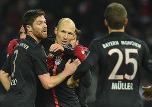 آرین روبن|هرتابرلين 0 - 1 بایرن مونیخ / بوندسلیگا