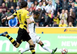 نون سوبوتیچ|مونشن گلادباخ 3 - 1 بوروسيا دورتموند / بوندسلیگا