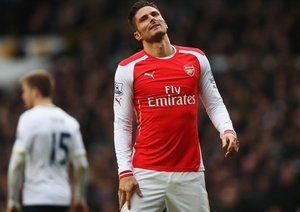 اليوير ژیرود|تاتنهام 2 - 1 آرسنال / لیگ جزیره