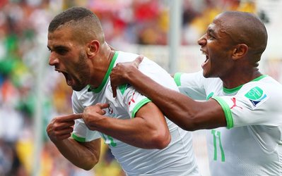 عنوان بهترین بازیکن جدال الجزایر و کره جنوبی به سلیمانی رسید