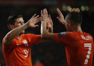 ایبراهیم آفلای|هلند 6 - 0 لتونی / مقدماتی جام ملت های اروپا