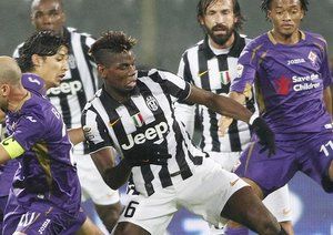 پل پوگبا|فیورنتینا 0 - 0 یوونتوس /  سری آ