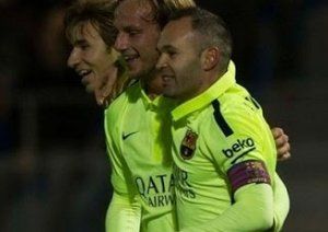 آندرس اینیستا - ایوان راکیتیچ|هوئِسکا 0 - 4 بارسلونا / جام حذفی